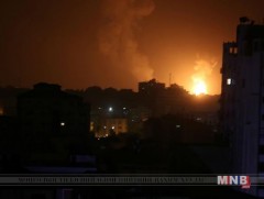 Израйл улс Газын зурваст агаарын цохилт өгчээ 