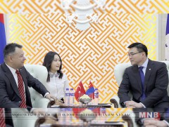 БНТУ-ын Элчин сайдыг хүлээн авч уулзлаа