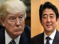 Дональд Трамп, Абэ Шинзо нар худалдааны болон Хойд Солонгосын асуудлыг хэлэлцэнэ 