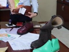 Чихрийн шижин өвчтэй хүнд зориулсан хамгаалалтын гутал 