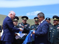 Энхийг дэмжих ажиллагааны инженерийн ротын техник хэрэгслийг хүлээн авлаа