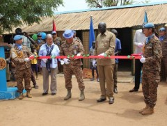 Монголын энхийг сахиулагчид Конго тосгоны бага сургуульд өргөтгөл, засвар хийжээ
