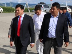 Нийслэлийн Засаг дарга “Олон улсын худалдаа логистикийн төв”-д ажиллалаа