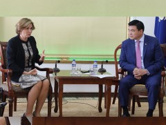 Европын Сэргээн босголт хөгжлийн банкны төлөөллүүдийг хүлээн авч уулзлаа