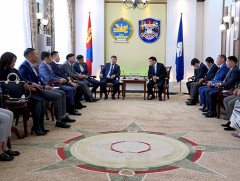 Хотын Захирагч Монголын Барилгын үндэсний Ассоциацын төлөөллүүдийг хүлээн авч уулзлаа