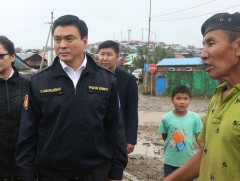 “Амгалан” дулааны станц орчмын үерийн хамгаалалтын ажил саадгүй хийгдэж эхэллээ