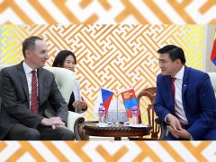 Чехийн Элчин сайдыг хүлээн авч уулзлаа