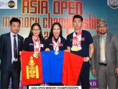 Монгол тамирчид Ой тогтоолтын ААШТ-ээс 21 алт, 24 мөнгө, 22 хүрэл медаль хүртэв