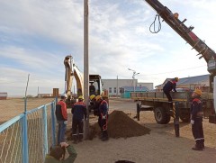 Төв аймгийн Архуст сумын цахилгаан эрчим хүчний шугамыг шинэчилж эхэллээ