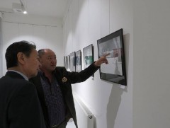 Зураач Н.Амгаланбаатарын уран бүтээлийн дөрөв дэх үзэсгэлэн нээлтээ хийлээ
