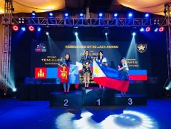 Т.Хулан мөнгө, Д.Хатанзаяа, Д.Намуун хүрэл медаль хүртэв