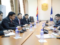 “Daewoo Bus Kazakhstan” ХХК-ийн төлөөлөгчдийг хүлээн авч уулзлаа