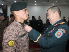 Цэргийн баг эх орондоо ирлээ