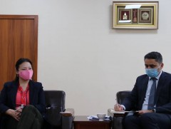 Европын аюулгүй байдал, хамтын ажиллагааны байгууллагын төлөөллийг хүлээн авч уулзлаа