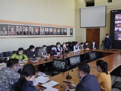 Дорнод аймгийн Онцгой комисс сумдынхаа удирдлагатай цахимаар хуралдлаа