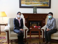 Элчин сайд Кэтрин Ивкофийг хүлээн авч уулзав 