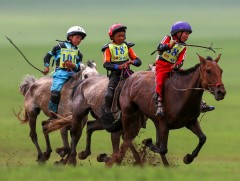 Төрийн их наадмын шандаст хурдан хүлгүүд... 