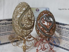 Украины зураач өндөгний хальсаар урлагийн гайхалтай бүтээлүүд туурвиж байна 