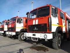 Беларусийн Засгийн газраас Ховд аймагт гал түймэр унтраах гурван автомашин хандивлалаа