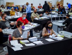 АНУ-ын ерөнхийлөгчийн сонгуулийн санал тоолох ажиллагаа дуусаагүй байна