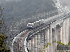 БНХАУ цахилгаан болон хийн холимог түлшээр ажиллах галт тэрэгний туршилтаа эхлүүллээ
