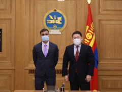 Азийн хөгжлийн банкны Монгол Улсыг хариуцсан захирал Павит Рамачандраныг хүлээн авч уулзав
