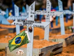 Бразилд коронавирусээр нас барсан хүний тоо хагас сая давлаа