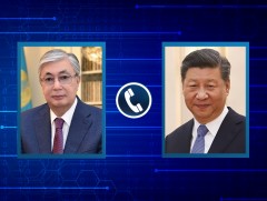 БНХАУ, Казахстаны удирдагчид утсаар ярилцлаа 