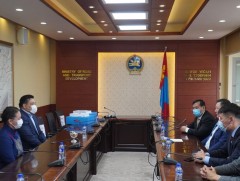 “Токио-2020” олимпод оролцох гавьяат тамирчин Ө.Дүүрэнбаяр, М.Анхцэцэг нарт амжилт хүслээ 