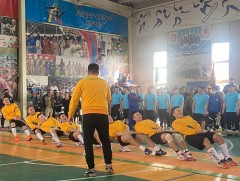 Зэвсэгт хүчний олс таталтын аваргуудаа тодорлоо