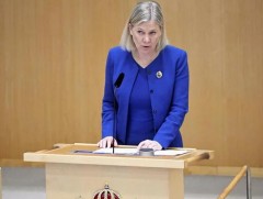 Швед, Финландын удирдагчид НАТО-д элсэх төлөвлөгөөгөө нотоллоо