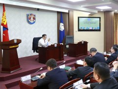 77 га талбайд цэвэрлэгээ, ургамалжуулах ажил хийв