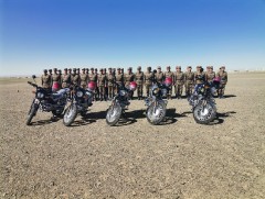 Цэргийн албанд татагдсан хугацаат цэргийн алба хаагчид “А” ангиллын жолооны үнэмлэхтэй боллоо