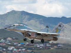 МиГ-29УБ онгоцоор бие даасан анхны шалгах нислэг амжилттай гүйцэтгэлээ