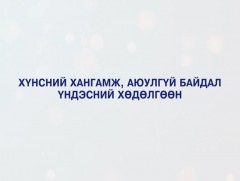 Хүнсний хангамж, аюулгүй байдал-Үндэсний хөдөлгөөн