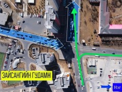 Зайсан тойруугийн авто замын хөдөлгөөн тогтмол хурдтай хэвийн байна