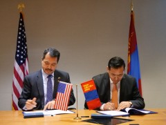 Агаарын тээврийн тухай Монгол Улсын Засгийн газар, АНУ-ын Засгийн газар хоорондын хэлэлцээрийн төс..