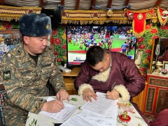 Улсын хил хамгаалалтад туслах “Малчдын бүлэг” байгууллаа