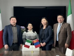 Бүгд Найрамдах Итали Улсаас Монгол Улсад суугаа Элчин сайдтай уулзлаа 