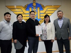 Туркийн “MNG Airlines” компанид гэрчилгэээ олголоо
