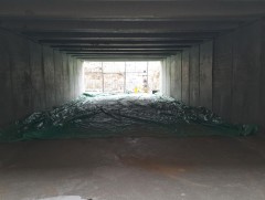 Яармагийн явган хүний гүүрэн гарцын ажил бүтэн жил үргэлжилж байна