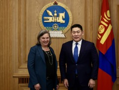 Ерөнхий  сайд Л.Оюун-Эрдэнэ Элчин сайд Виктория Нуландыг хүлээн авч уулзав