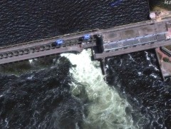 ОУАЭА: Каховын УЦС-ын далан нурснаар Запорожийн АЦС-д одоогоор шууд аюул нүүрлээгүй