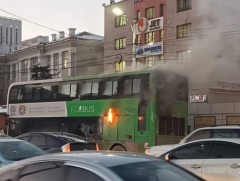 НОБГ: Давхар автобусанд цахилгааны массаас үүдэн гал гарсан байх магадлалтай 