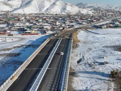 Улиастайн гол дээрх 97.3 метр гүүрийн зорчих хэсгийн тээврийн хэрэгслийн хөдөлгөөнийг нээлээ