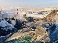 Агуулахад гарсан гал түймрийг 15:00 цагт бүрэн унтраажээ 