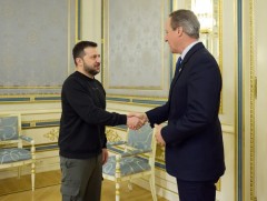 Их Британийн Гадаад хэргийн сайд Дэвид Кэмерон Украинд айлчилжээ 