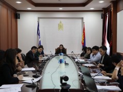 “Үйлдлийн олон улсын ангилал”-ын аргачлалыг боловсруулах чиг үүрэг бүхий ажлын хэсэг хуралдлаа