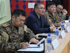 Батлан хамгаалахын дэд сайд Б.Баярмагнай Орхон аймагт ажиллалаа