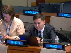 НҮБ-ын Статистикийн комиссын 55 дугаар чуулган Нью-Йорк хотод зохион байгуулагдаж байна